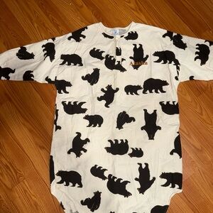Vintage Hatley Canada OSFM Grizzly Bear Alaska Nightshirt